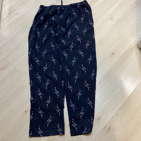NAUTICA Men’s M sleep/PJ pants. Hockey stick logo. - Picture 5 of 5